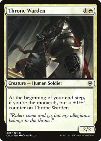 Throne Warden [Conspiracy: Take the Crown] | Gate City Games LLC