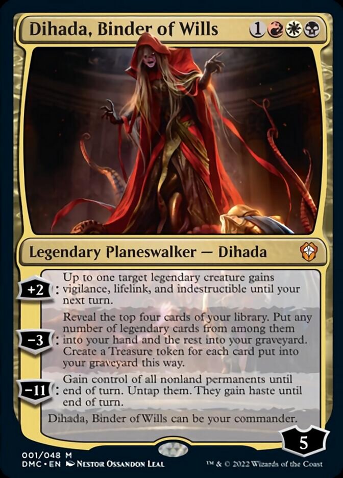 Dihada, Binder of Wills [Dominaria United Commander] | Gate City Games LLC