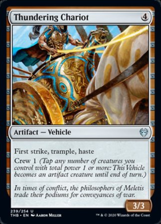 Thundering Chariot [Theros Beyond Death] | Gate City Games LLC