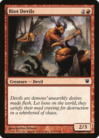 Riot Devils [Innistrad] | Gate City Games LLC