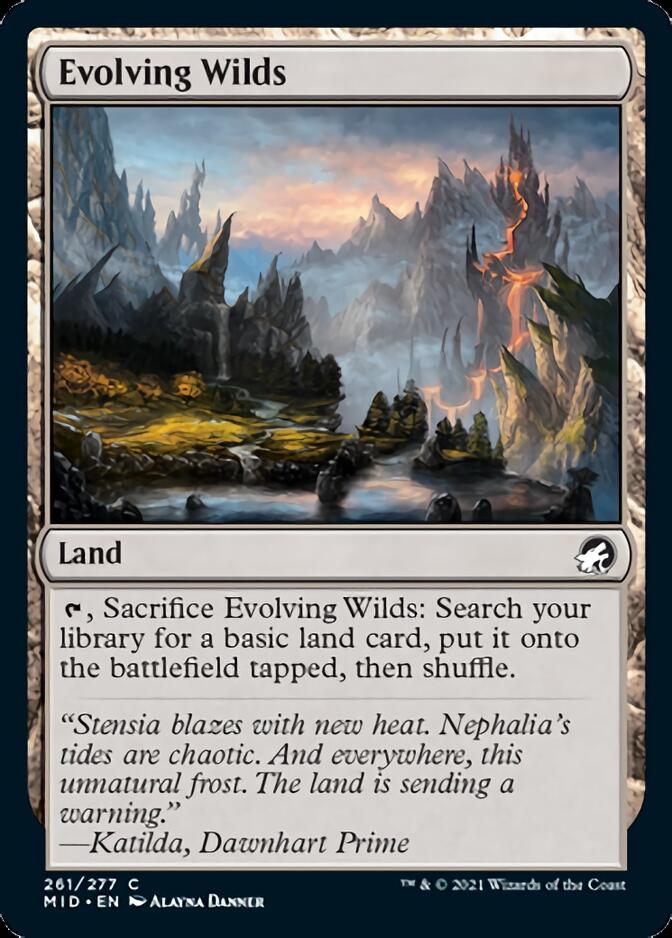 Evolving Wilds [Innistrad: Midnight Hunt] | Gate City Games LLC
