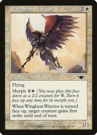 Wingbeat Warrior [Legions] | Gate City Games LLC