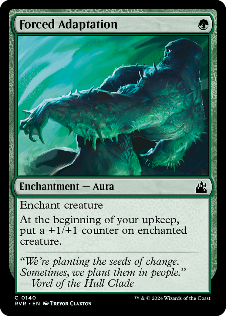 Forced Adaptation [Ravnica Remastered] | Gate City Games LLC