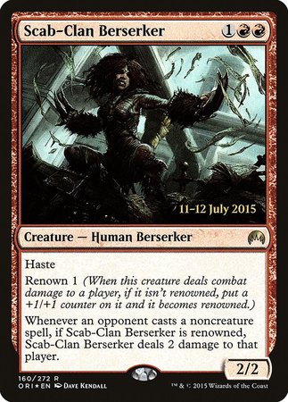 Scab-Clan Berserker [Magic Origins Promos] | Gate City Games LLC