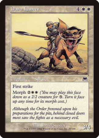 Daru Lancer [Onslaught] | Gate City Games LLC