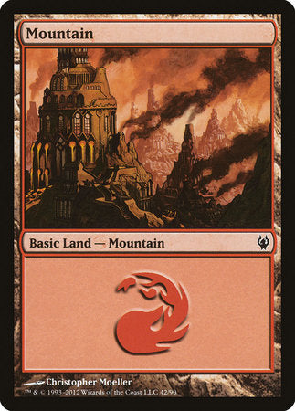 Mountain (42) [Duel Decks: Izzet vs. Golgari] | Gate City Games LLC