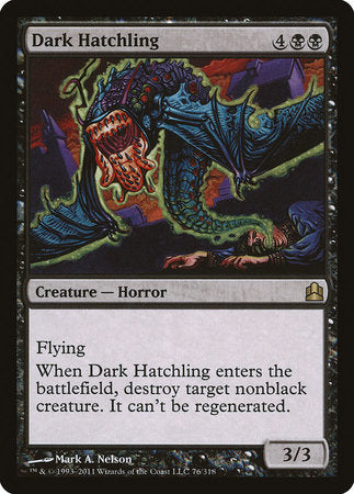 Dark Hatchling [Commander 2011] | Gate City Games LLC