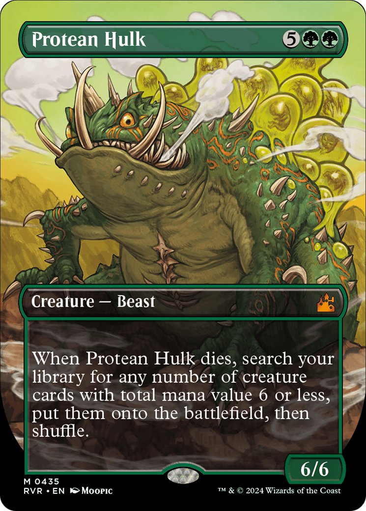 Protean Hulk (Anime Borderless) [Ravnica Remastered] | Gate City Games LLC