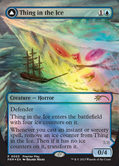 Thing in the Ice // Awoken Horror (Borderless Alternate Art) [Regional Championship Qualifiers 2023] | Gate City Games LLC