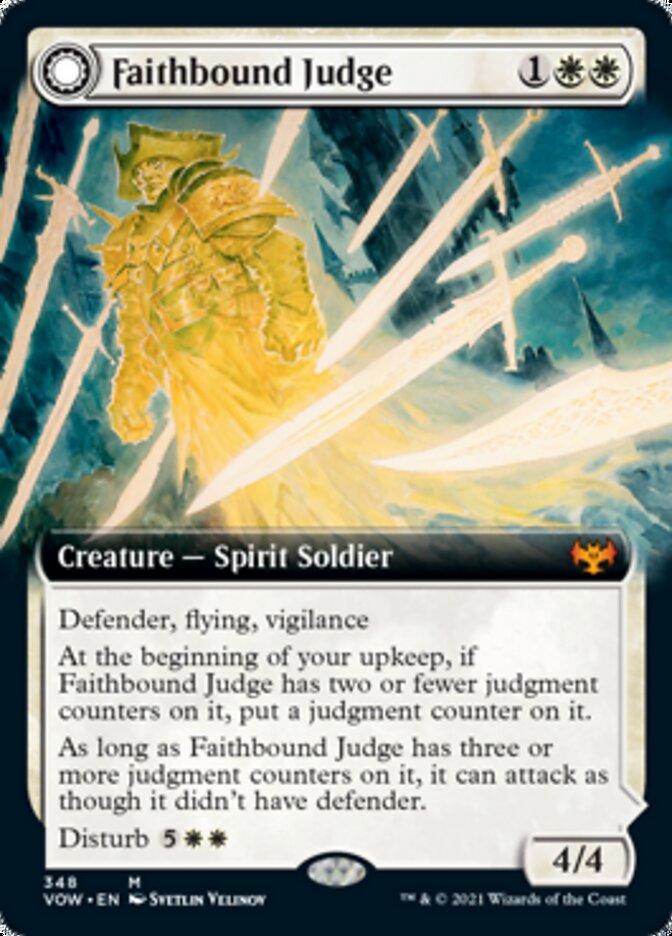 Faithbound Judge // Sinner's Judgment (Extended) [Innistrad: Crimson Vow] | Gate City Games LLC