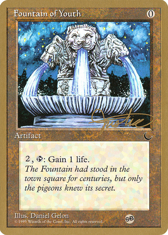 Fountain of Youth (Mark Justice) (SB) [Pro Tour Collector Set] | Gate City Games LLC