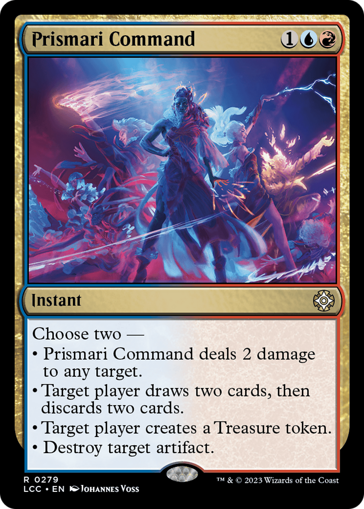 Prismari Command [The Lost Caverns of Ixalan Commander] | Gate City Games LLC