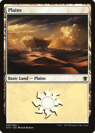 Plains (250) [Dragons of Tarkir] | Gate City Games LLC