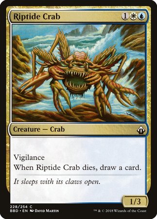 Riptide Crab [Battlebond] | Gate City Games LLC