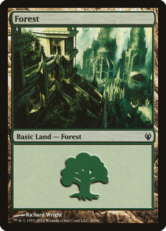 Forest (90) [Duel Decks: Izzet vs. Golgari] | Gate City Games LLC
