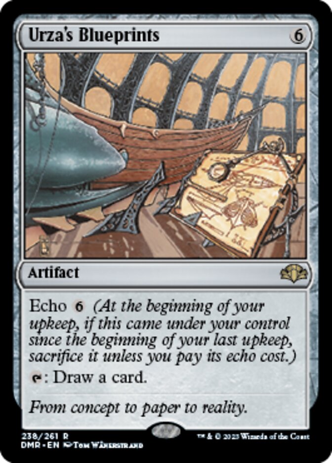 Urza's Blueprints [Dominaria Remastered] | Gate City Games LLC