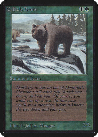 Grizzly Bears [Limited Edition Alpha] | Gate City Games LLC