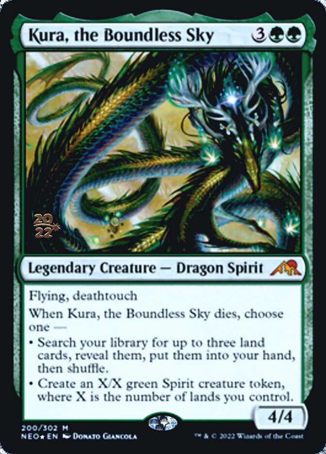 Kura, the Boundless Sky [Kamigawa: Neon Dynasty Prerelease Promos] | Gate City Games LLC