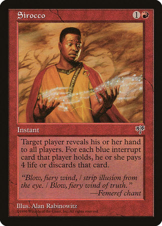 Sirocco [Mirage] | Gate City Games LLC