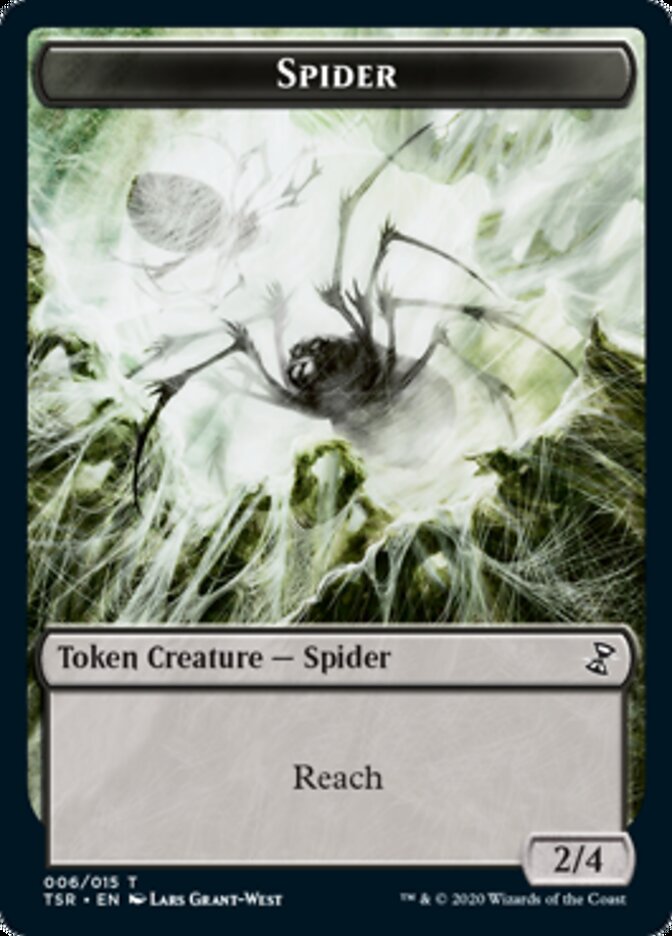 Spider Token [Time Spiral Remastered Tokens] | Gate City Games LLC