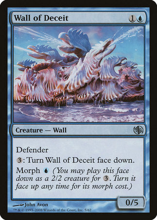 Wall of Deceit [Duel Decks: Jace vs. Chandra] | Gate City Games LLC