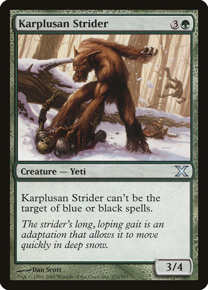 Karplusan Strider [Tenth Edition] | Gate City Games LLC