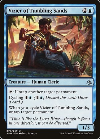 Vizier of Tumbling Sands [Amonkhet] | Gate City Games LLC