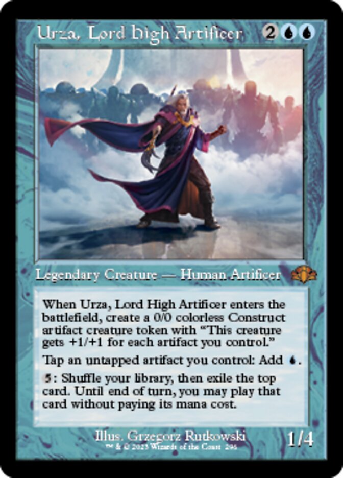 Urza, Lord High Artificer (Retro) [Dominaria Remastered] | Gate City Games LLC