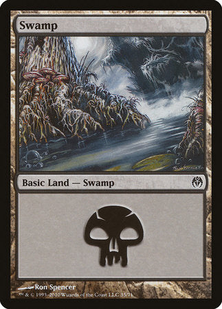 Swamp (35) [Duel Decks: Phyrexia vs. the Coalition] | Gate City Games LLC