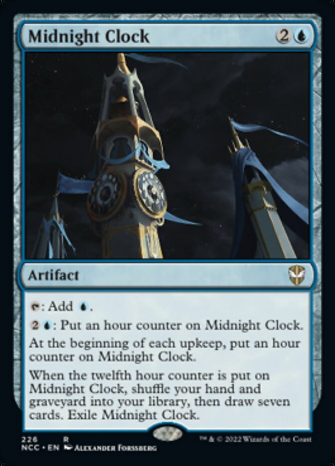 Midnight Clock [Streets of New Capenna Commander] | Gate City Games LLC