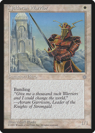 Kjeldoran Warrior [Ice Age] | Gate City Games LLC