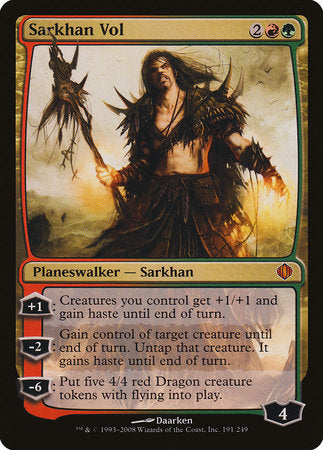 Sarkhan Vol [Shards of Alara] | Gate City Games LLC