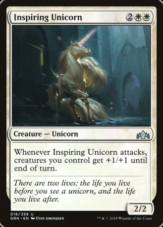 Inspiring Unicorn [Guilds of Ravnica] | Gate City Games LLC