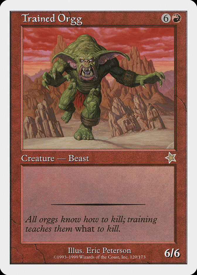 Trained Orgg [Starter 1999] | Gate City Games LLC