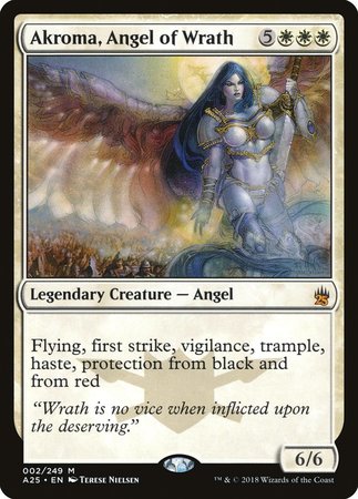 Akroma, Angel of Wrath [Masters 25] | Gate City Games LLC