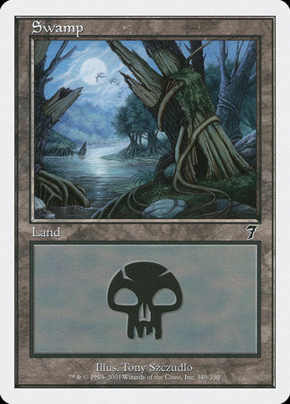 Swamp (349) [Seventh Edition] | Gate City Games LLC