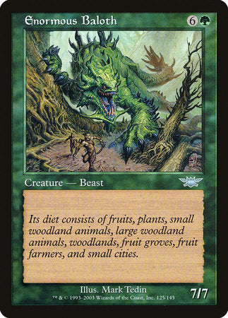 Enormous Baloth [Legions] | Gate City Games LLC