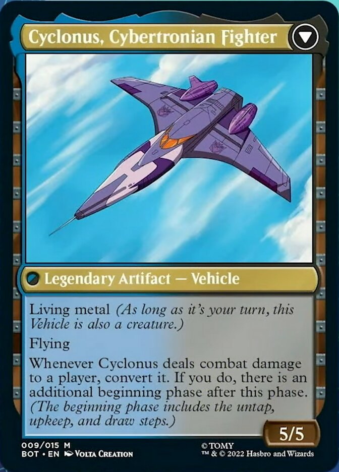 Cyclonus, the Saboteur // Cyclonus, Cybertronian Fighter [Universes Beyond: Transformers] | Gate City Games LLC