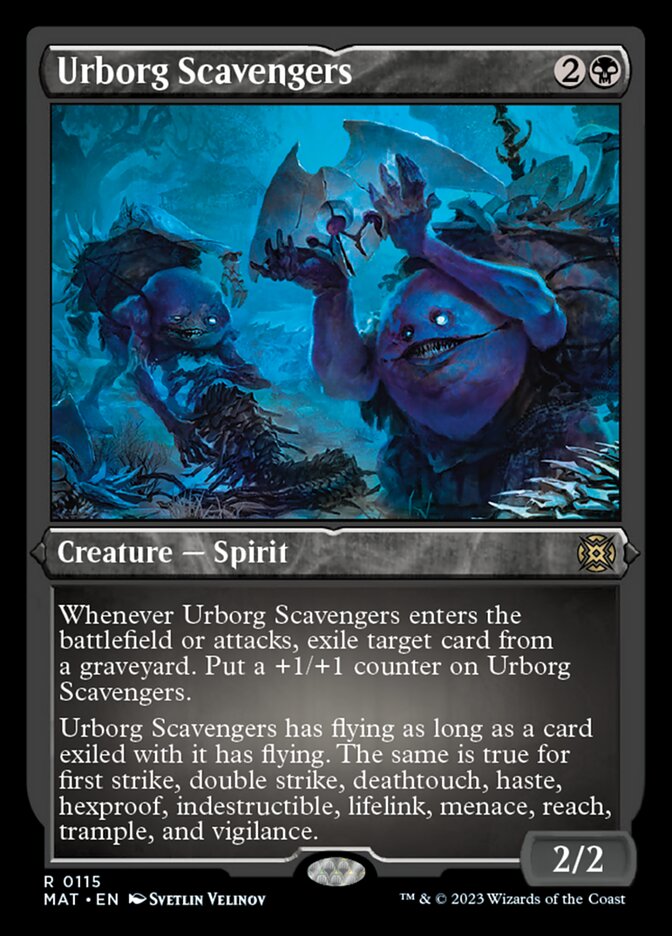 Urborg Scavengers (Foil Etched) [March of the Machine: The Aftermath] | Gate City Games LLC