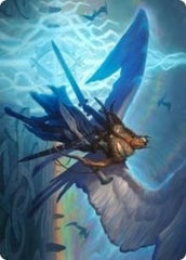 Righteous Valkyrie Art Card [Kaldheim: Art Series] | Gate City Games LLC