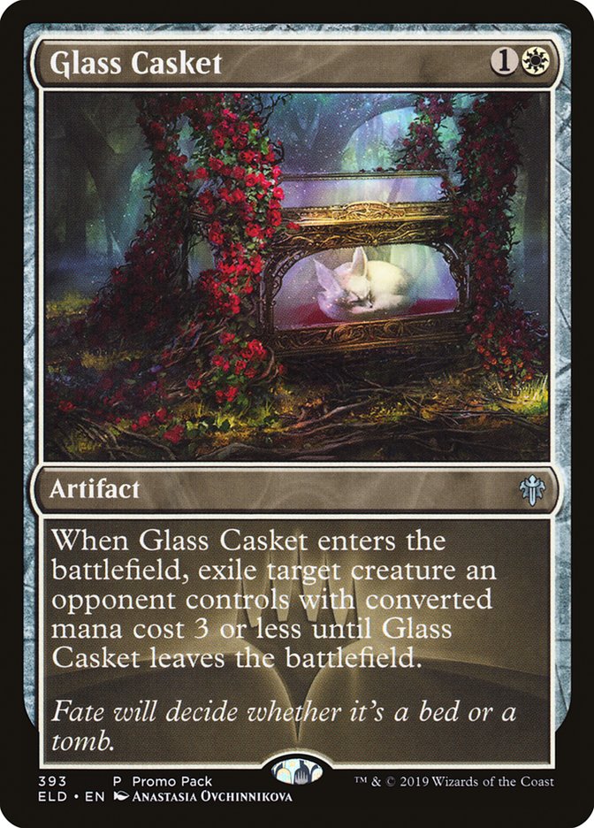 Glass Casket (Promo Pack) [Throne of Eldraine Promos] | Gate City Games LLC