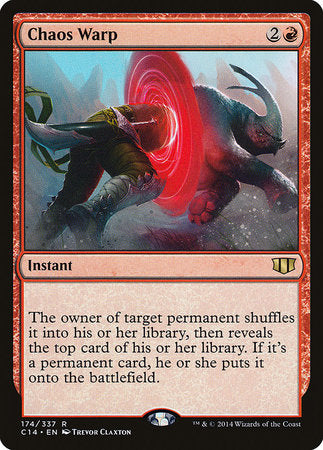 Chaos Warp [Commander 2014] | Gate City Games LLC