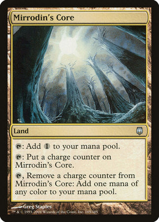 Mirrodin's Core [Darksteel] | Gate City Games LLC