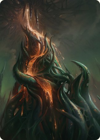 Copperline Gorge Art Card [Phyrexia: All Will Be One Art Series] | Gate City Games LLC