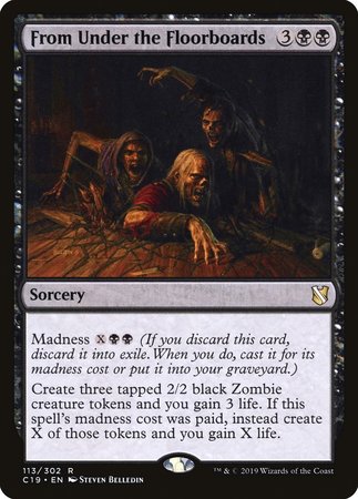 From Under the Floorboards [Commander 2019] | Gate City Games LLC