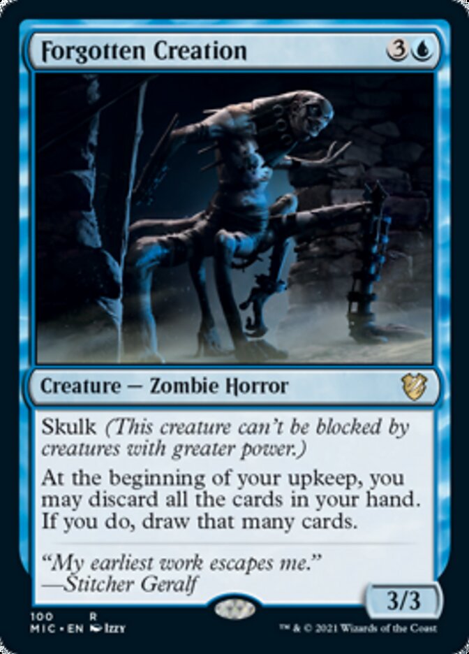 Forgotten Creation [Innistrad: Midnight Hunt Commander] | Gate City Games LLC