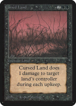 Cursed Land [Limited Edition Alpha] | Gate City Games LLC