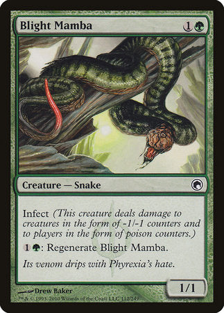 Blight Mamba [Scars of Mirrodin] | Gate City Games LLC