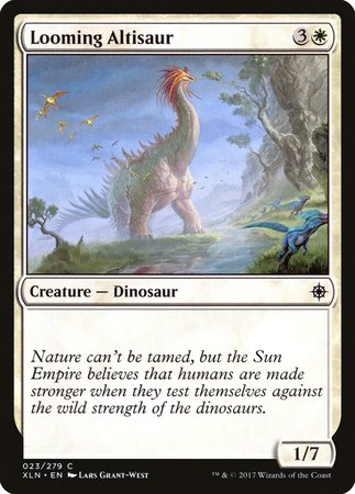 Looming Altisaur [Ixalan] | Gate City Games LLC