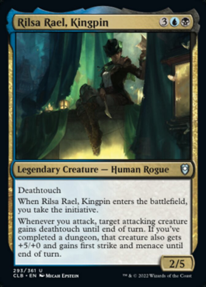 Rilsa Rael, Kingpin [Commander Legends: Battle for Baldur's Gate] | Gate City Games LLC